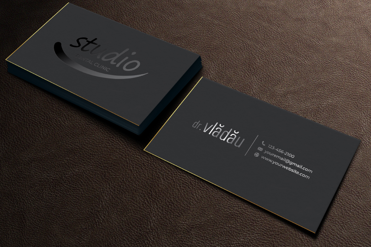 Business Card Design by LAXMI DESIGNHUB for HIPPOKRATES DE KOS SRL  VAT: 32153681 | Design #22716062