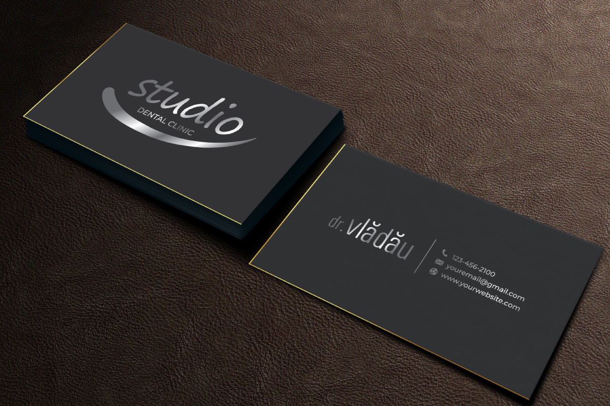 Business Card Design by LAXMI DESIGNHUB for HIPPOKRATES DE KOS SRL  VAT: 32153681 | Design #22716063