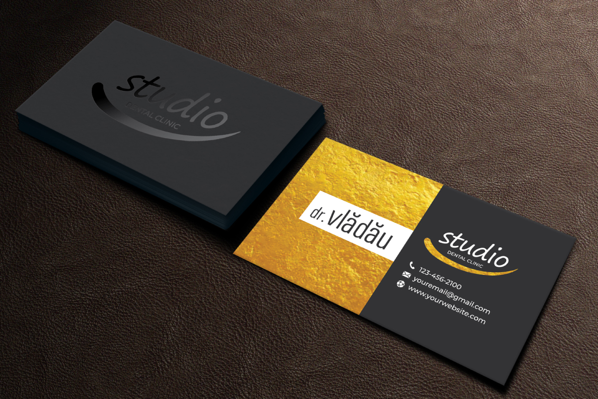 Business Card Design by LAXMI DESIGNHUB for HIPPOKRATES DE KOS SRL  VAT: 32153681 | Design #22767582