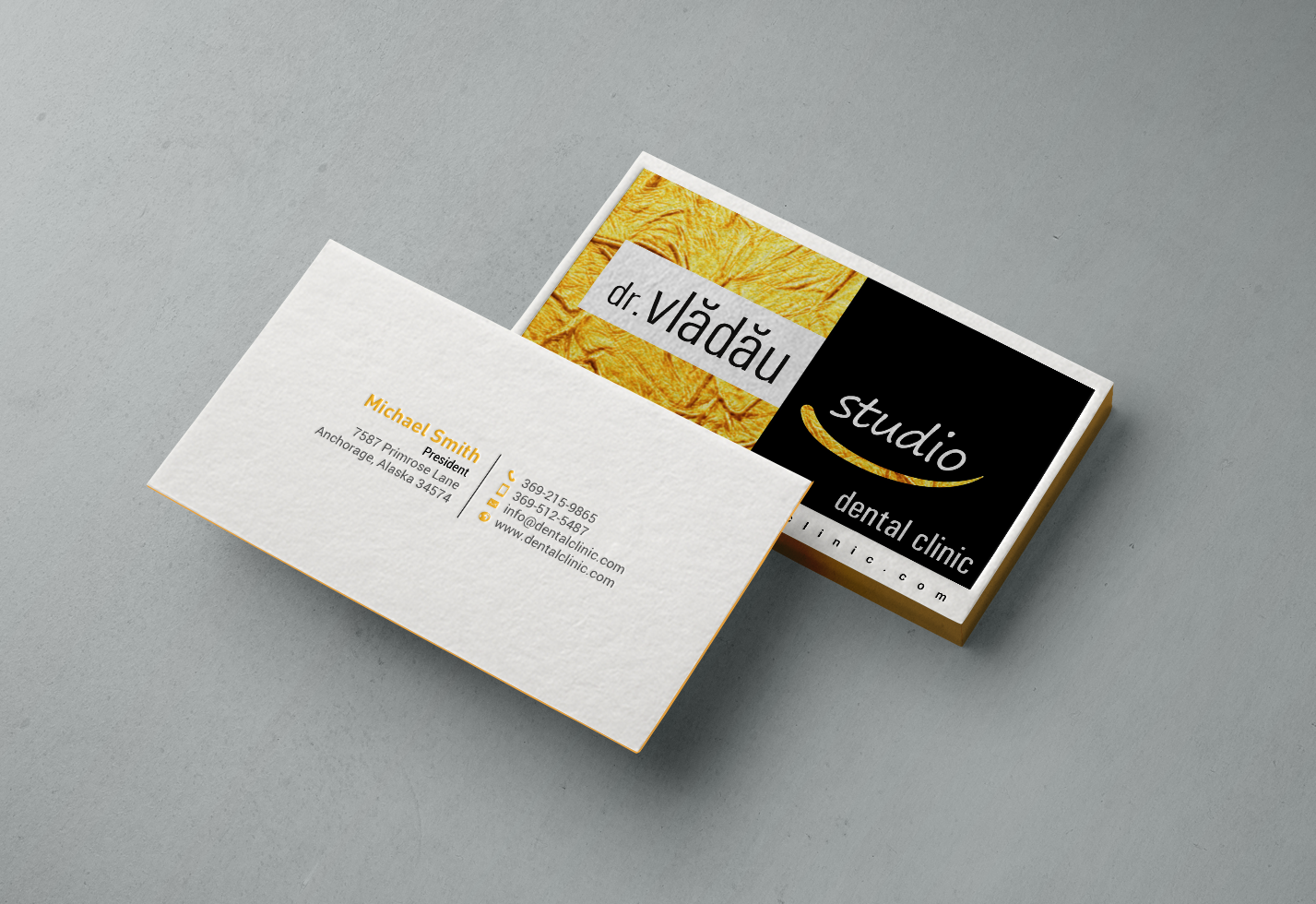 Business Card Design by chandrayaan.creative for HIPPOKRATES DE KOS SRL  VAT: 32153681 | Design #22630467
