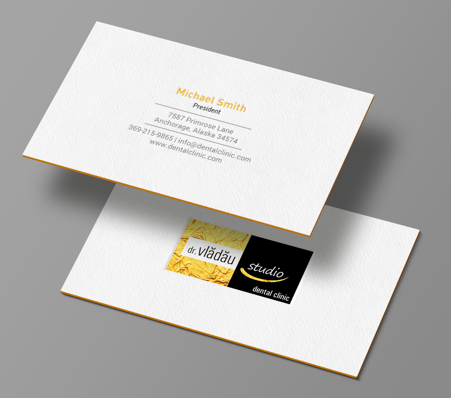 Business Card Design by chandrayaan.creative for HIPPOKRATES DE KOS SRL  VAT: 32153681 | Design #22630473