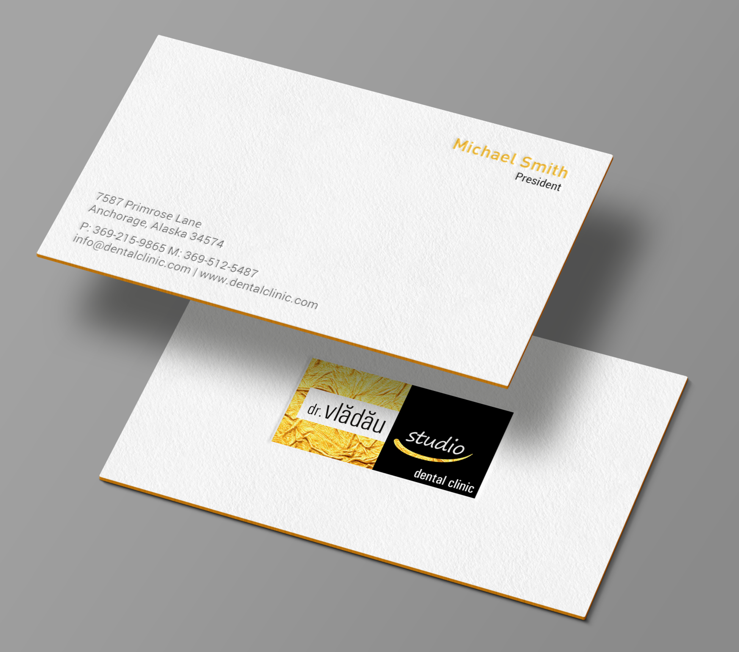 Business Card Design by chandrayaan.creative for HIPPOKRATES DE KOS SRL  VAT: 32153681 | Design #22630474