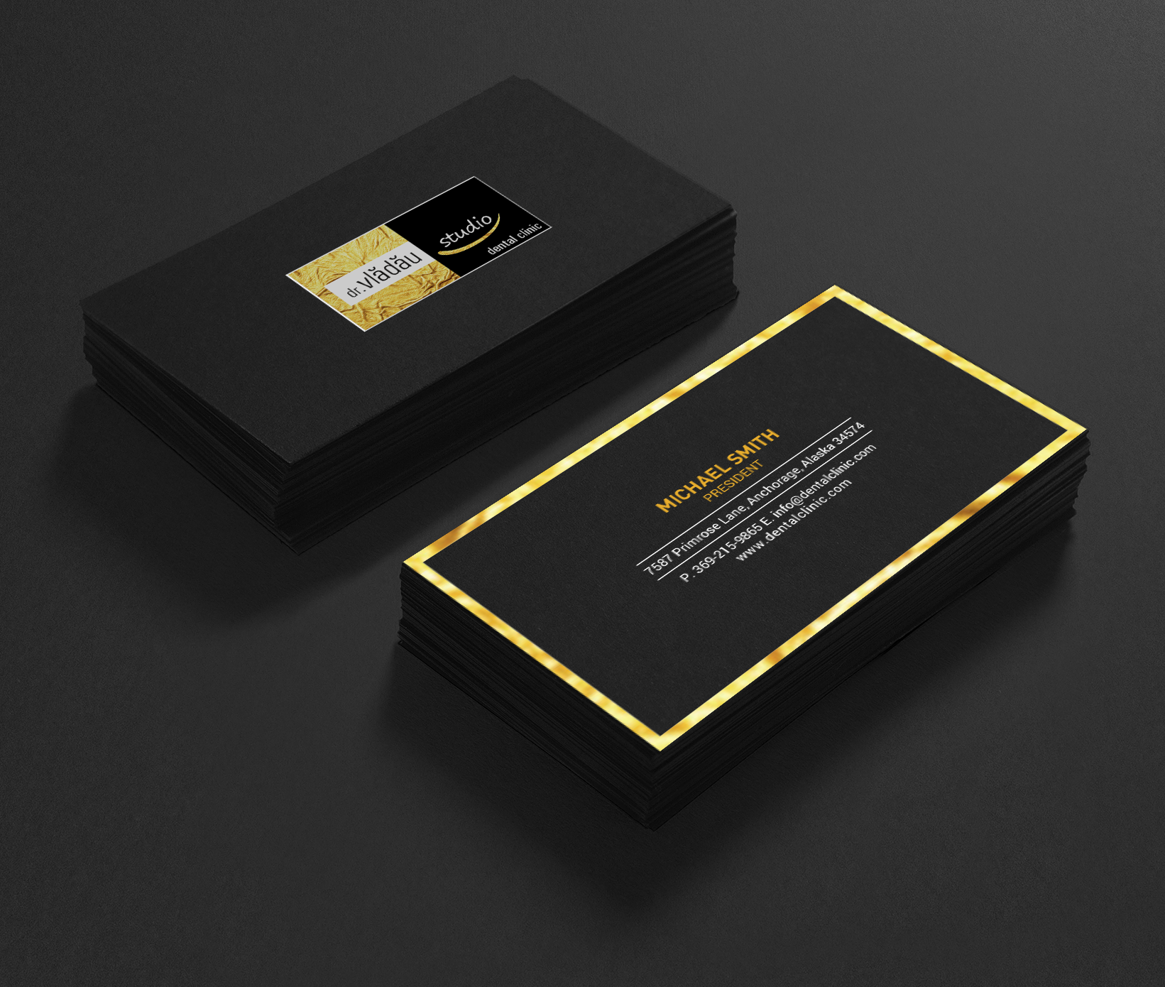 Business Card Design by chandrayaan.creative for HIPPOKRATES DE KOS SRL  VAT: 32153681 | Design #22630477