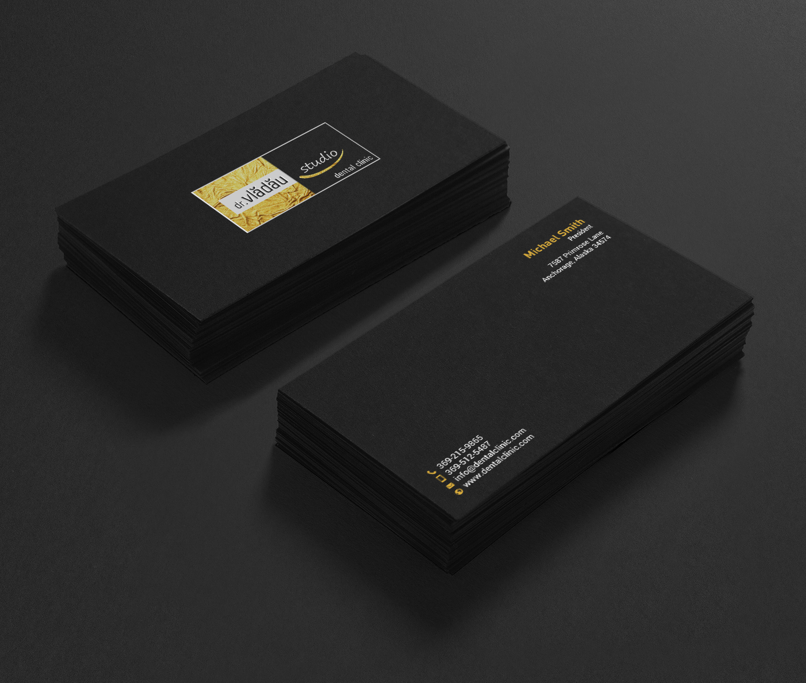 Business Card Design by chandrayaan.creative for HIPPOKRATES DE KOS SRL  VAT: 32153681 | Design #22630479