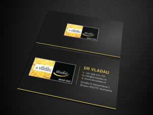 Business Card Design by Tripti Ranjan Gain for HIPPOKRATES DE KOS SRL  VAT: 32153681 | Design: #22629323
