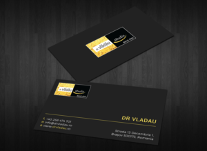 Business Card Design by Tripti Ranjan Gain for HIPPOKRATES DE KOS SRL  VAT: 32153681 | Design: #22629326