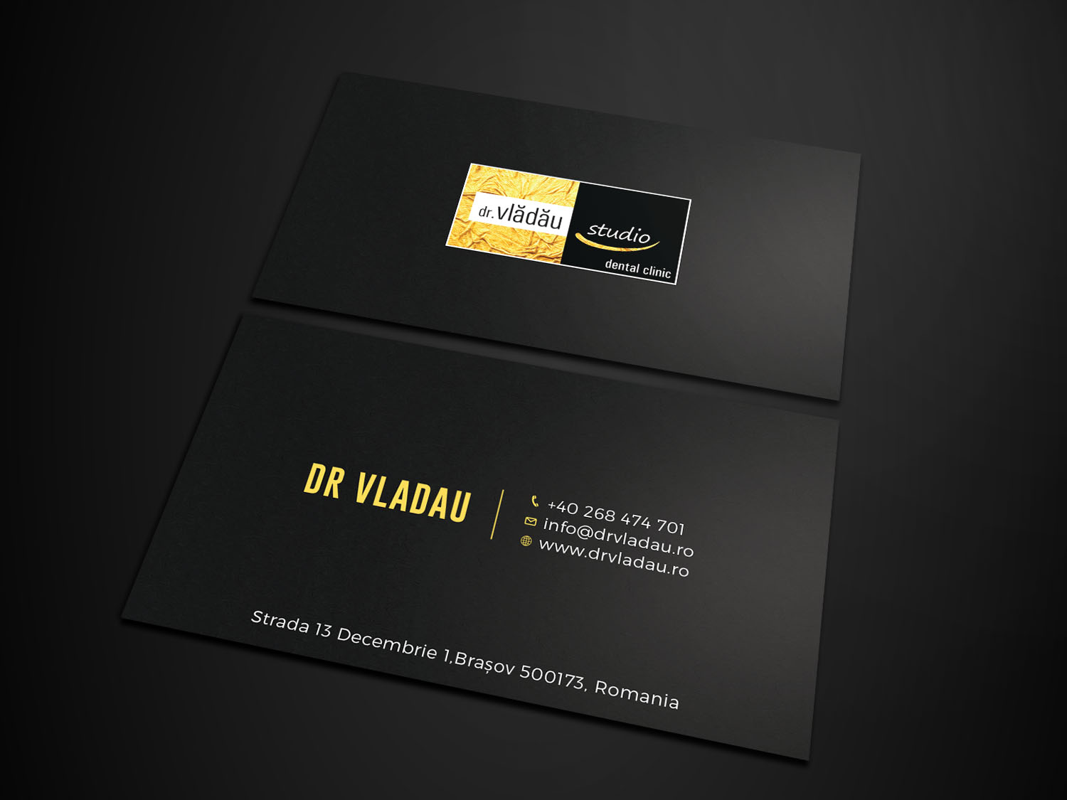 Business Card Design by Tripti Ranjan Gain for HIPPOKRATES DE KOS SRL  VAT: 32153681 | Design #22629327