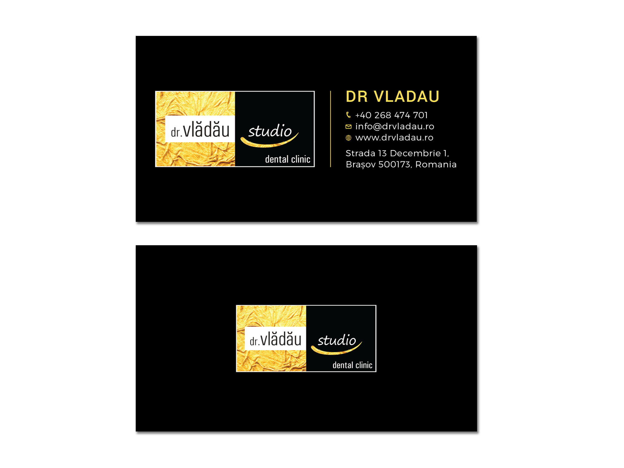 Business Card Design by Tripti Ranjan Gain for HIPPOKRATES DE KOS SRL  VAT: 32153681 | Design #22629328