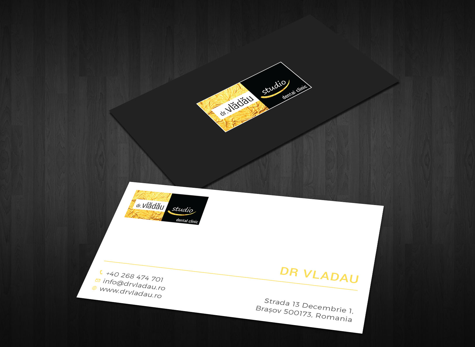 Business Card Design by Tripti Ranjan Gain for HIPPOKRATES DE KOS SRL  VAT: 32153681 | Design #22629329