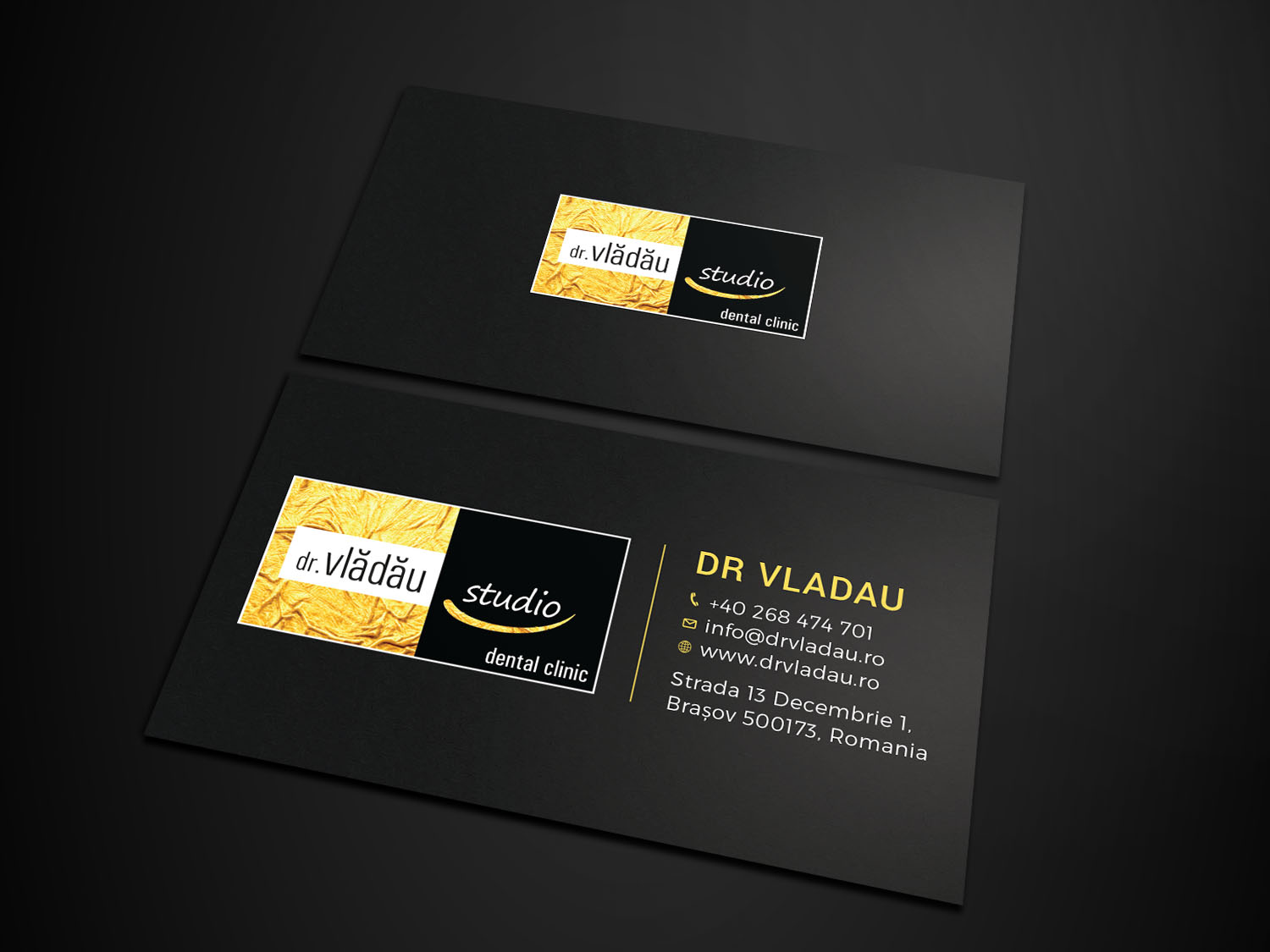 Business Card Design by Tripti Ranjan Gain for HIPPOKRATES DE KOS SRL  VAT: 32153681 | Design #22629330