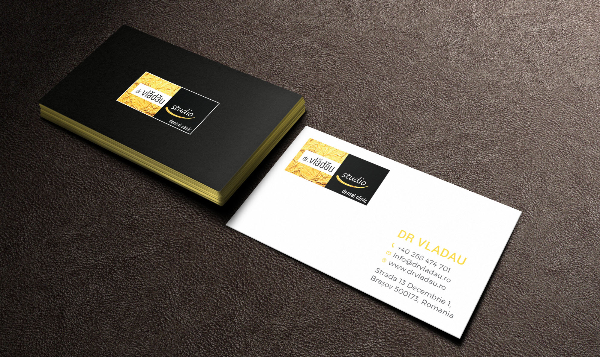 Business Card Design by Tripti Ranjan Gain for HIPPOKRATES DE KOS SRL  VAT: 32153681 | Design #22629338