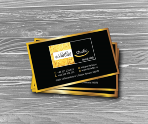 Business Card Design by MDesign for HIPPOKRATES DE KOS SRL  VAT: 32153681 | Design: #22641674
