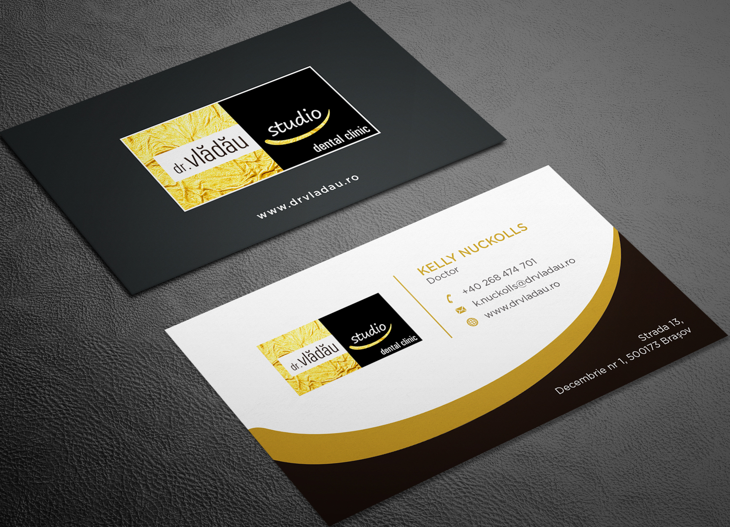Business Card Design by haru_ichiban for HIPPOKRATES DE KOS SRL  VAT: 32153681 | Design #22621292