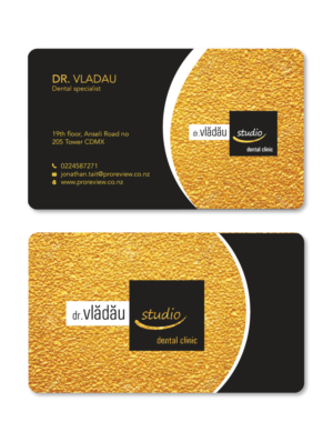 Business Card Design by zumur 2 for HIPPOKRATES DE KOS SRL  VAT: 32153681 | Design: #22623724