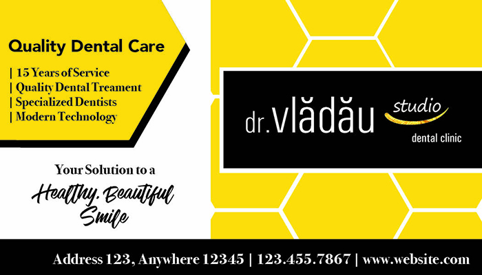 Business Card Design by Alison 26 for HIPPOKRATES DE KOS SRL  VAT: 32153681 | Design #22641445