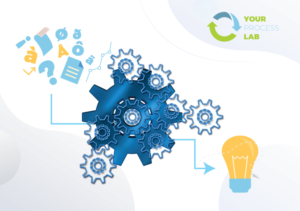 Process writing agency vector design | Vector Design by Sarina.dsg