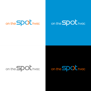 On The Spot HVAC | Logo Design by ninisdesign