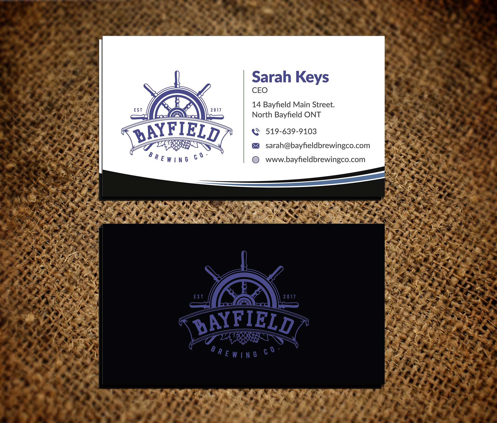 Business Card Design by Musa. A for this project | Design #22666525