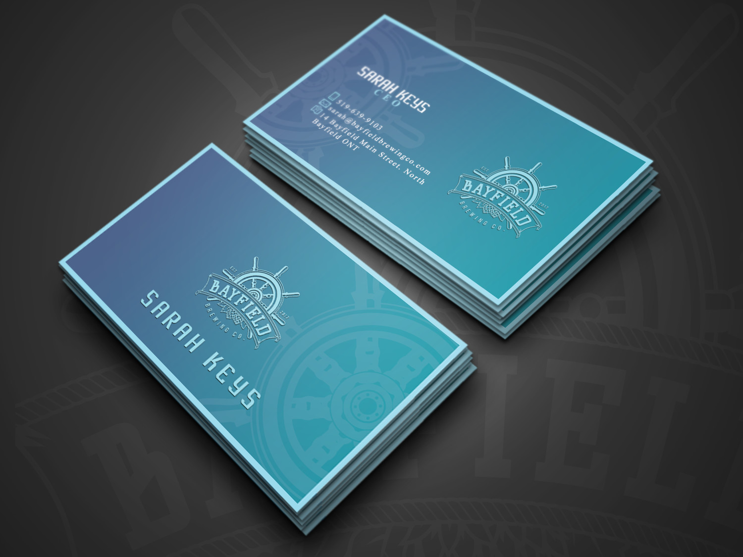 Business Card Design by CoolAngel28 for this project | Design #22684900