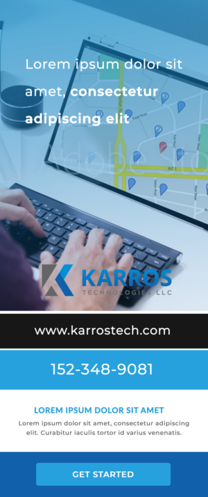 Banner Ad Design by aberyor for Karros Technologies LLC  | Design #22693700