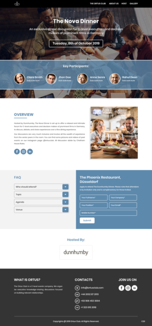 Web Design by pb for this project | Design #22626410