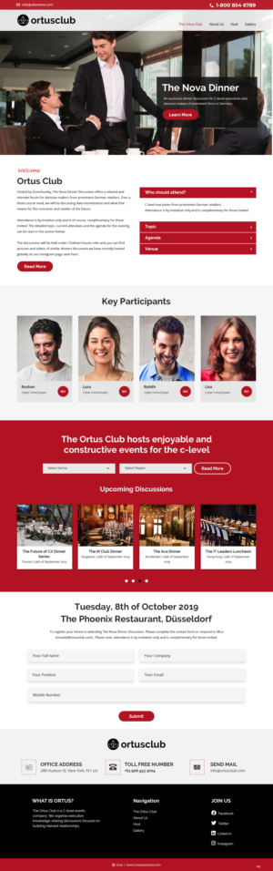 Web Design by pb for this project | Design: #22626424