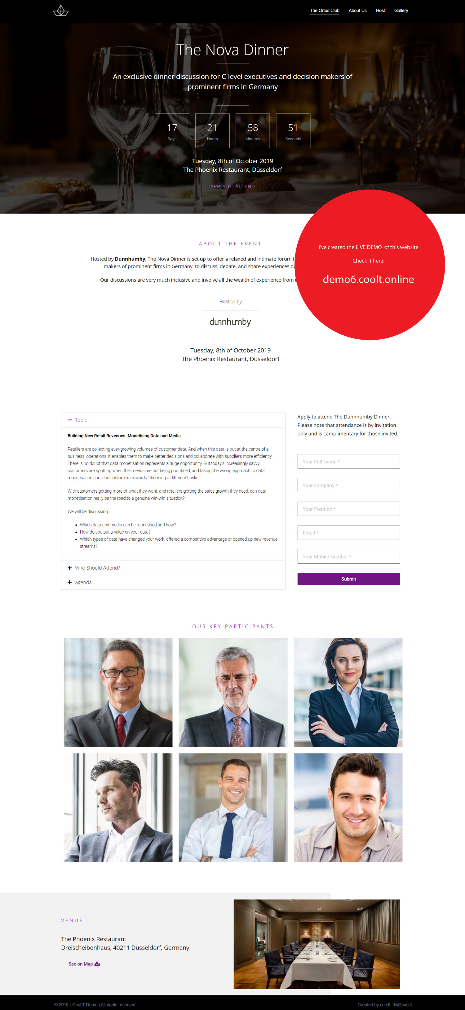 Diseño Web por coo.lt para este proyecto | Diseño #22622644
