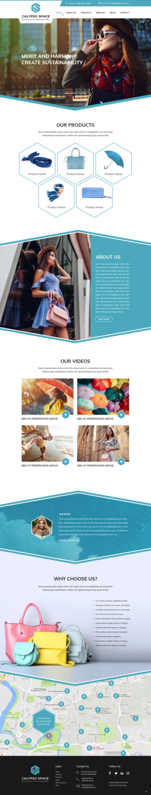 Web Design by pb for Calypso Space SL | Design: #22665157