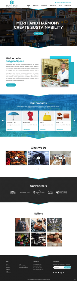 Web Design by pb for Calypso Space SL | Design: #22665158