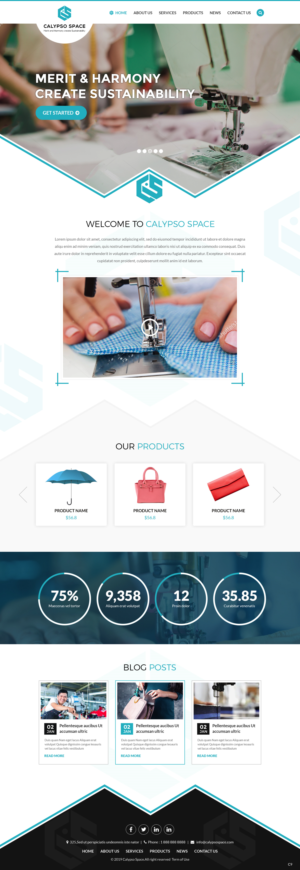 Web Design by pb for Calypso Space SL | Design: #22665160