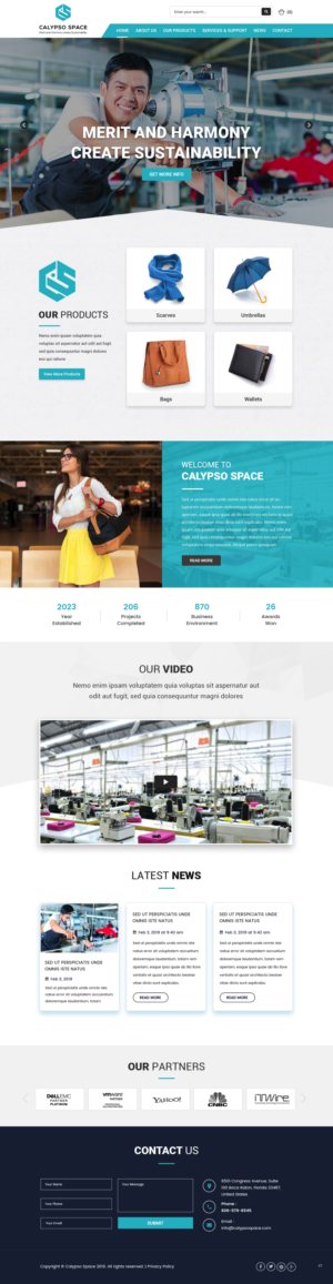 Web Design by pb for Calypso Space SL | Design: #22665161