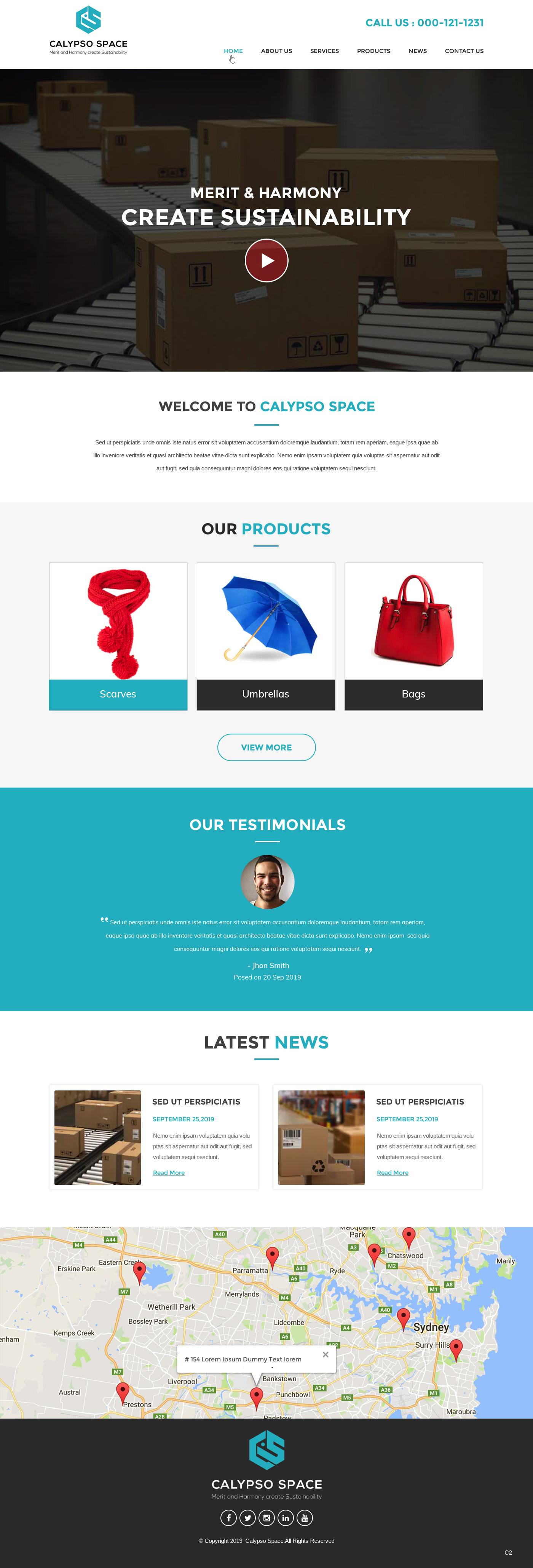 Web Design by pb for Calypso Space SL | Design #22673812