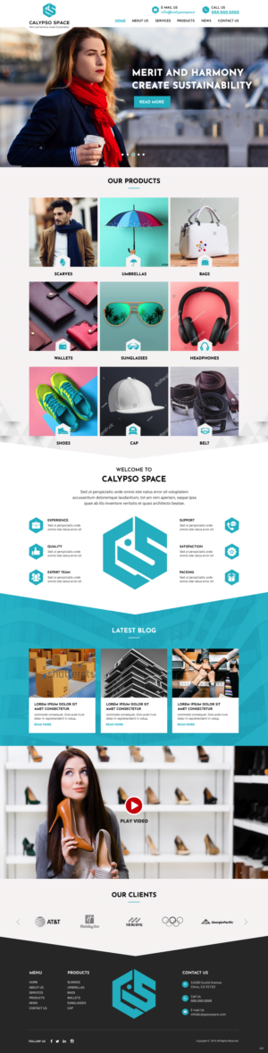 Web Design by pb for Calypso Space SL | Design: #22673813