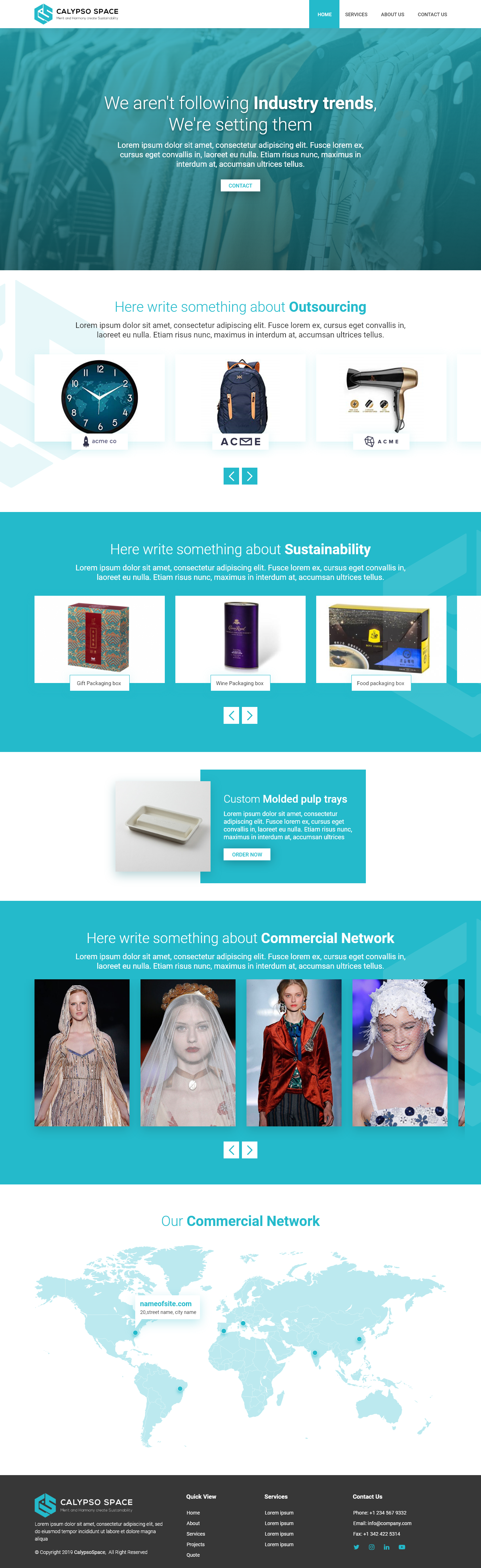 Web Design by ParimalBakrola for Calypso Space SL | Design #22672089