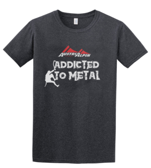 Climbing business needs a cool "metal" t-shirt design | Diseño de Camiseta por Monsterish