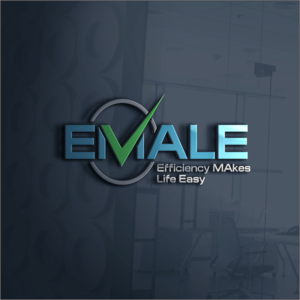 Name of the company 'EMALE' + optional slogan 'Efficiency MAkes Life Easy' | Logo Design by Arham Hidayat