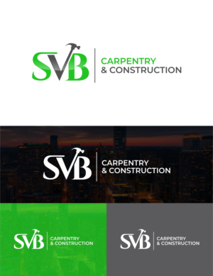 Logo Design by Sarah for svb carpentry & construction | Design #22626969