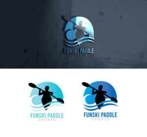 Funski Paddle Sports  | Logo Design by IndreDesign