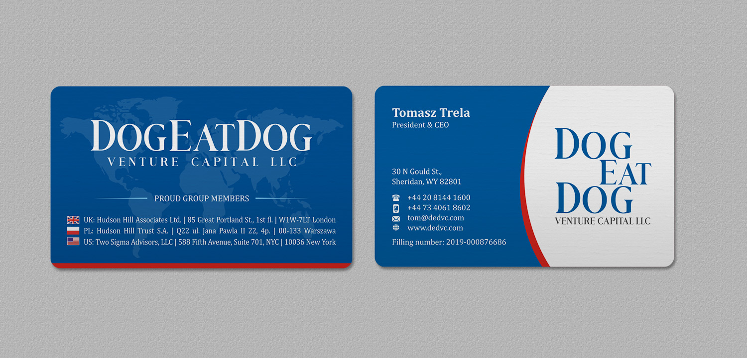 Business Card Design by INDIAN_Ashok for Two Sigma Advisors LLC | Design #22630558