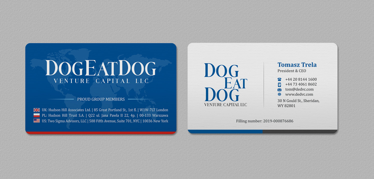 Business Card Design by INDIAN_Ashok for Two Sigma Advisors LLC | Design #22630559