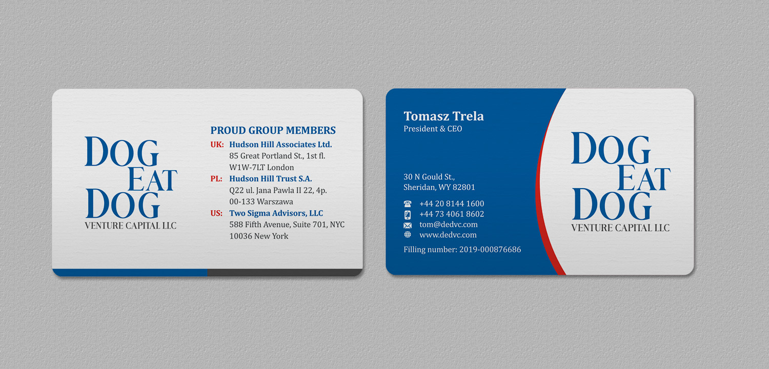 Design de Carte de Visite par INDIAN_Ashok pour Two Sigma Advisors LLC | Design #22630566