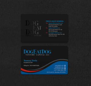 Design de Carte de Visite par INDIAN_Ashok pour Two Sigma Advisors LLC | Design : #22630581