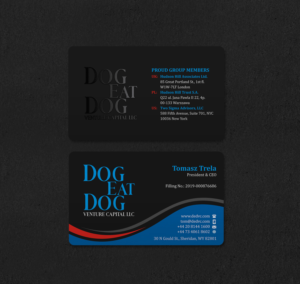 Design de Carte de Visite par INDIAN_Ashok pour Two Sigma Advisors LLC | Design : #22630583