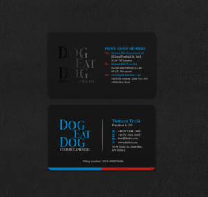 Design de Carte de Visite par INDIAN_Ashok pour Two Sigma Advisors LLC | Design : #22630587