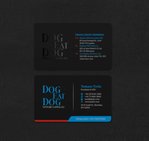 Design de Carte de Visite par INDIAN_Ashok pour Two Sigma Advisors LLC | Design : #22630589