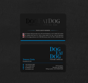 Design de Carte de Visite par INDIAN_Ashok pour Two Sigma Advisors LLC | Design : #22630591