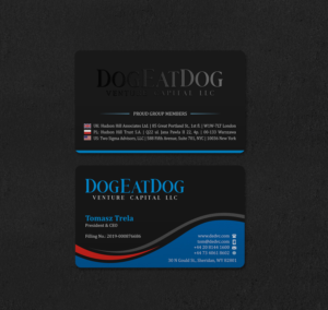 Design de Carte de Visite par INDIAN_Ashok pour Two Sigma Advisors LLC | Design : #22630593