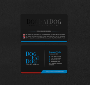 Design de Carte de Visite par INDIAN_Ashok pour Two Sigma Advisors LLC | Design : #22630600