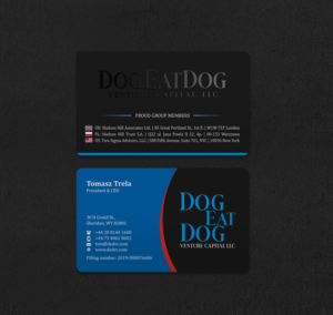 Design de Carte de Visite par INDIAN_Ashok pour Two Sigma Advisors LLC | Design : #22630604