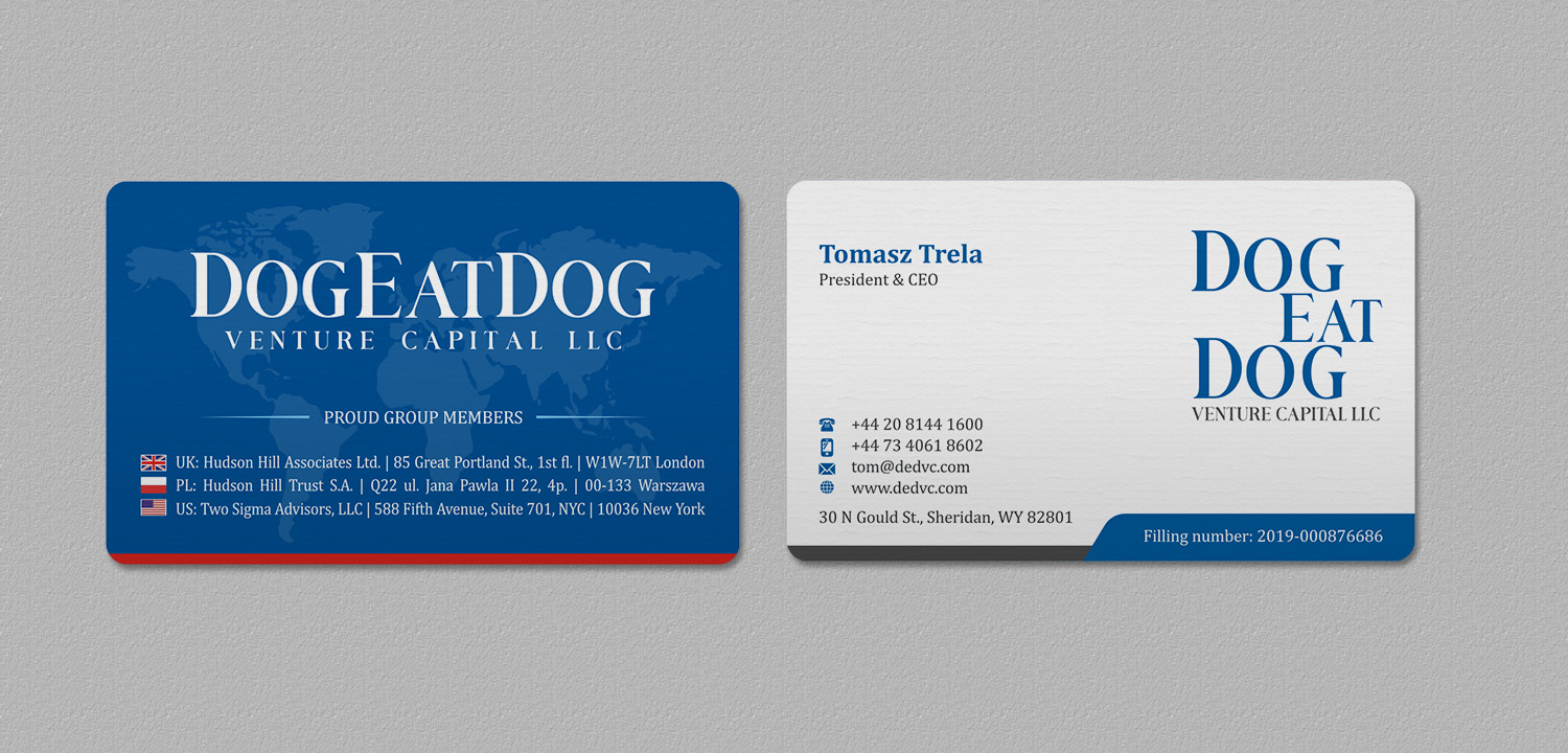 Design de Carte de Visite par INDIAN_Ashok pour Two Sigma Advisors LLC | Design #22630614